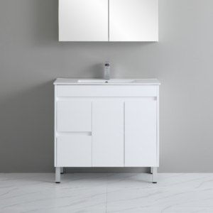 Poly White Vanities