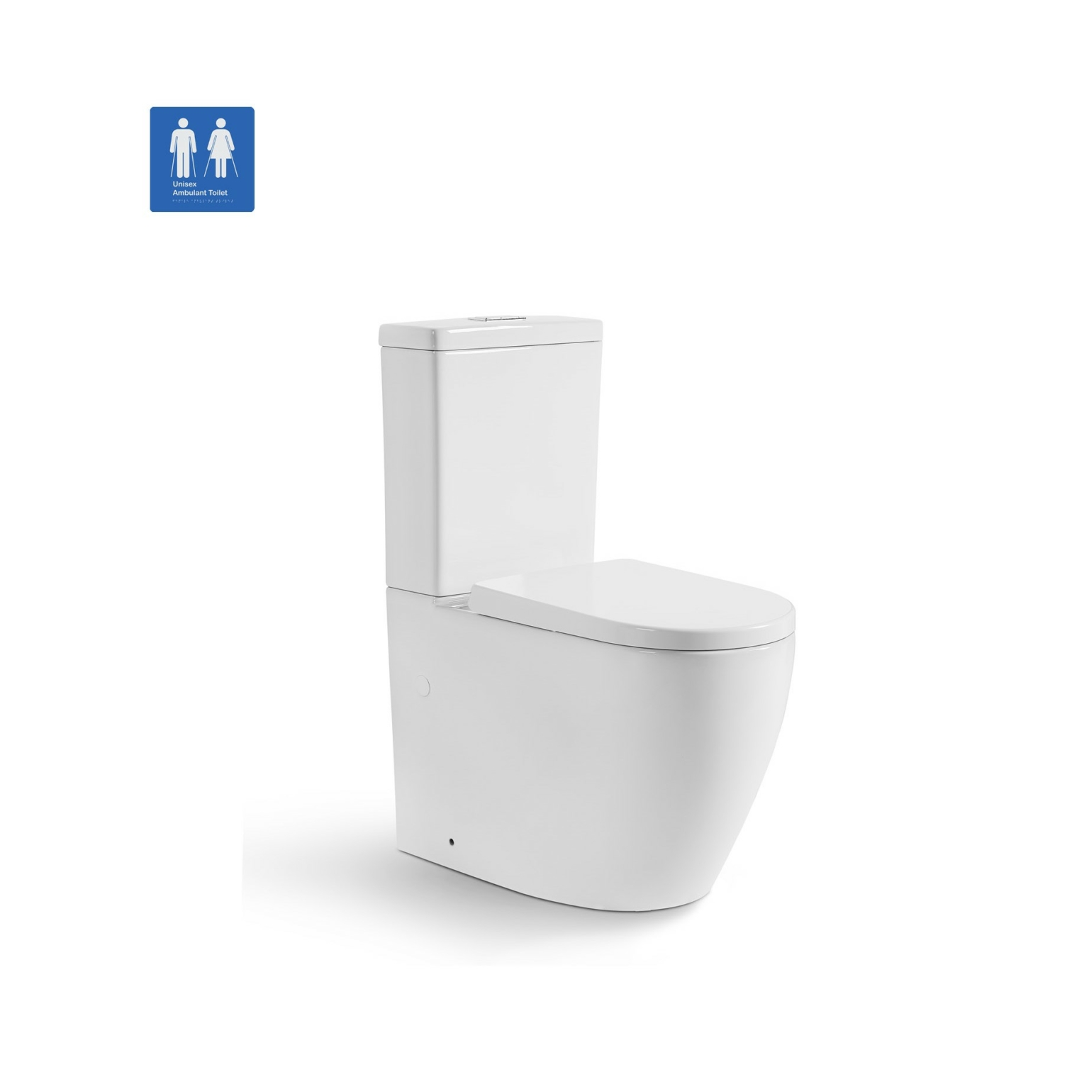 KDK600J Avis Rimless Junior Toilet Suite Poseidon Bathroom and Kitchen