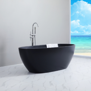 Full Matte Black Bathtub